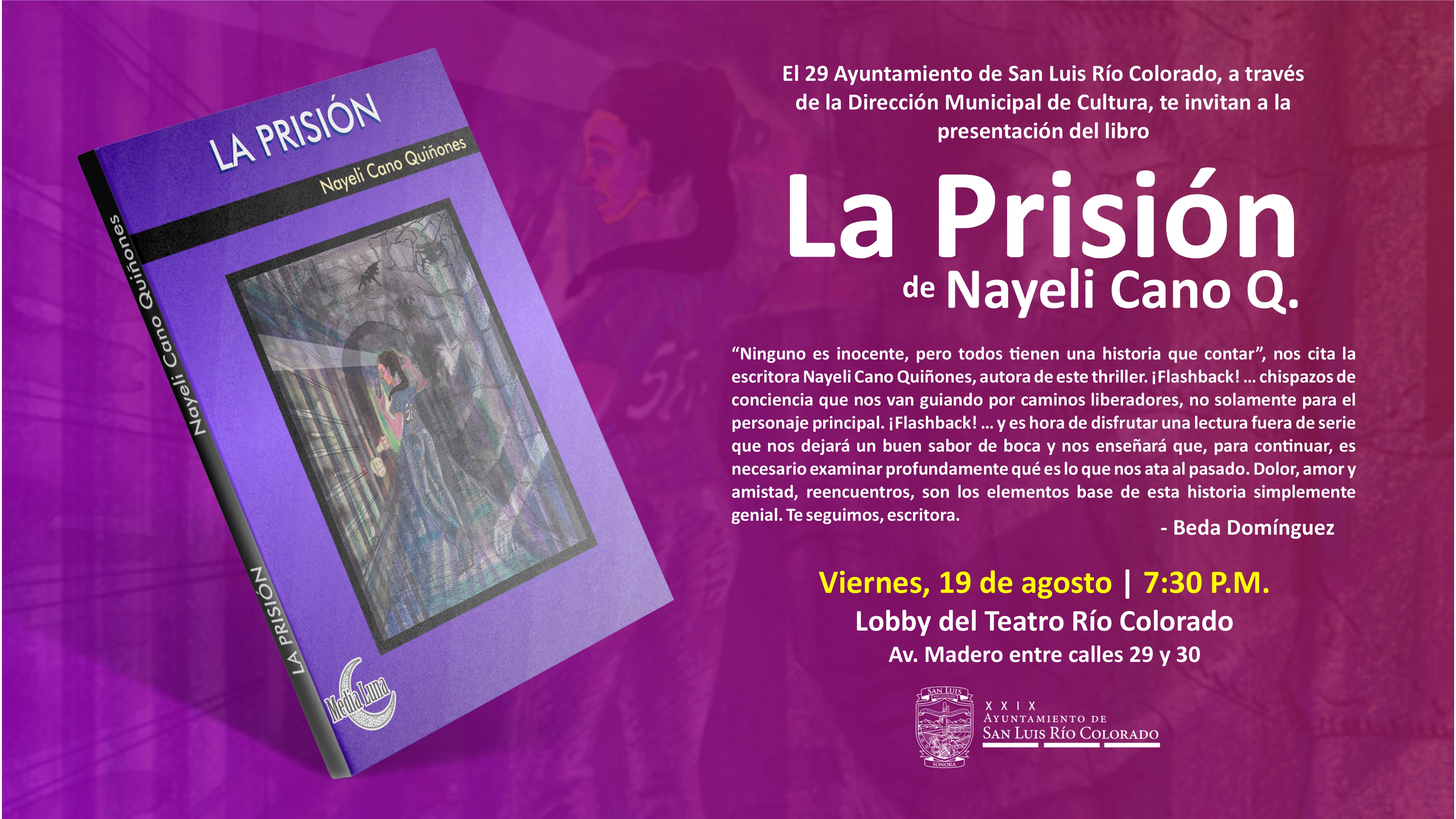 Presentación de libro La Prision